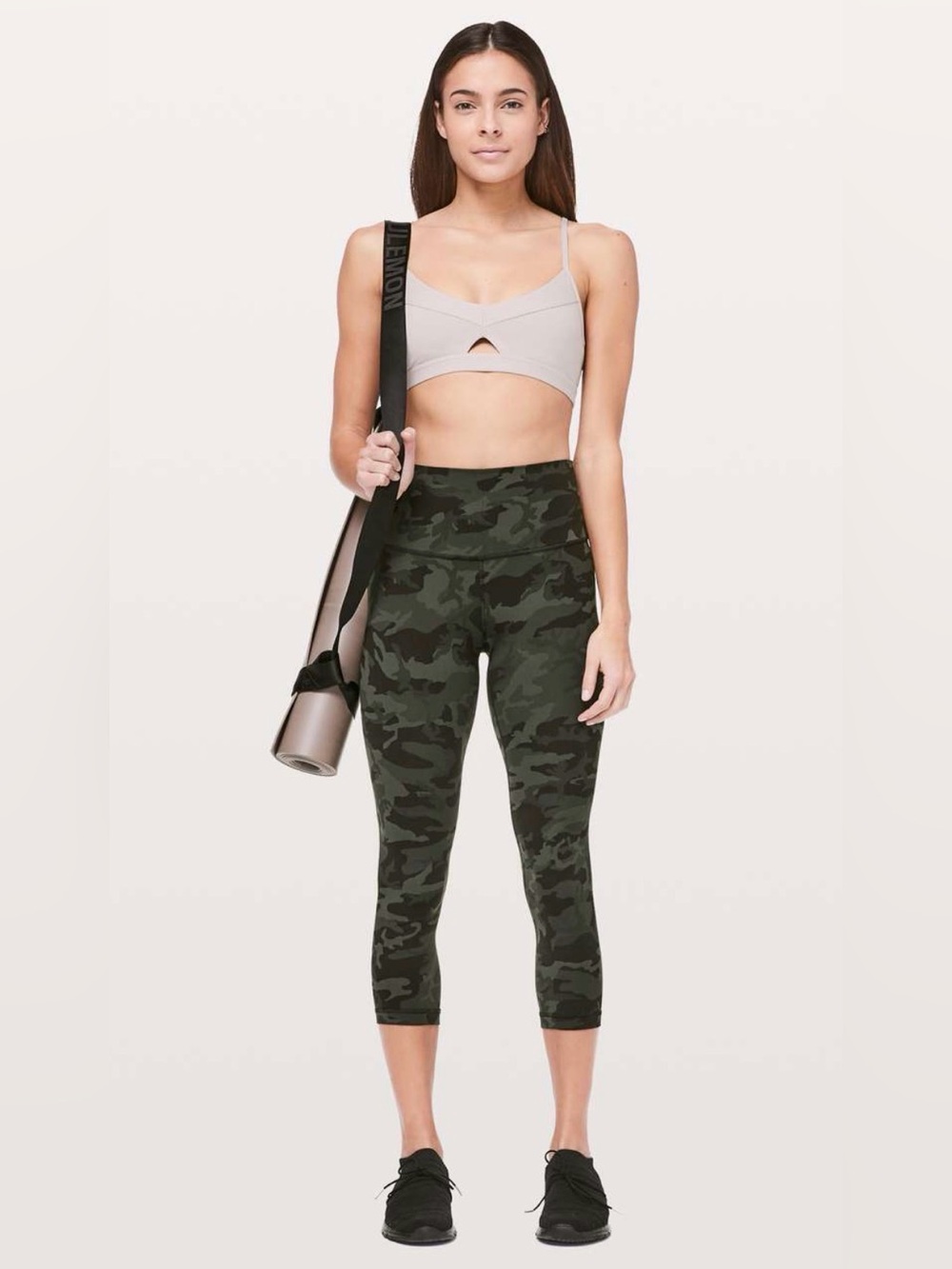 lululemon athletica align 23” High-Rise Camo Leggings - Green